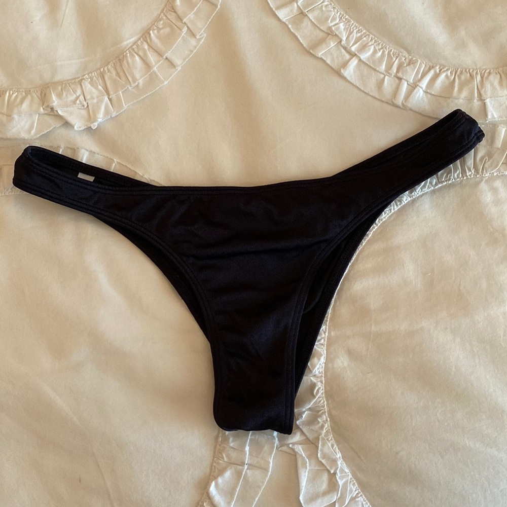 Victoria’s Secret Black Swim Bottoms